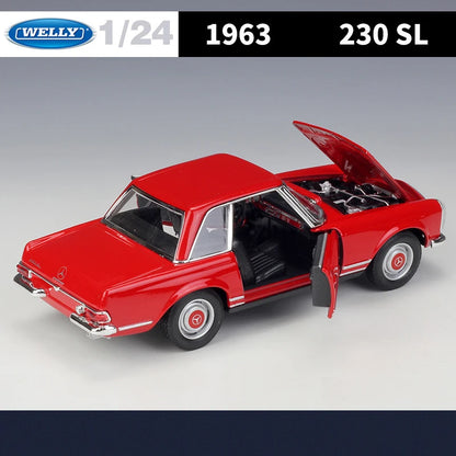 1:24 Mercedes-Benz 230 SL 1963 – Diecast Collector Model