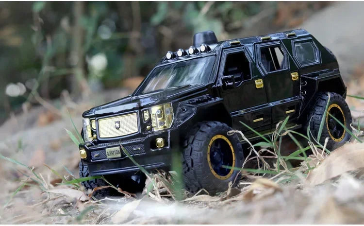 G. PATTON Off-road Military Vehicle Diecast Collectible Model