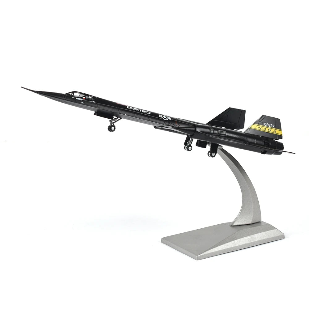 JASON TUTU 1/144 Scale Alloy Model Diecast fighter SR-71 lockheed Blackbird  Aircraft Model Plane DropShippg