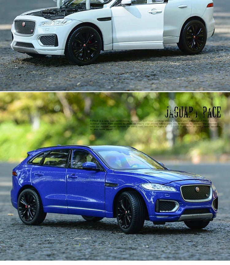 WELLY 1:24 Jaguar F-PACE SUV Alloy Car Model Diecasts & Toy Vehicles Collect Car Toy Boy Birthday gifts