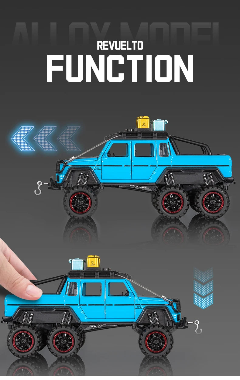 G63 6X6 Adventure Edition Diecast Alloy Car Model
