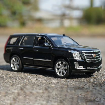WELLY 1:24 Cadillac Escalade SUV Alloy Diecast Model Car