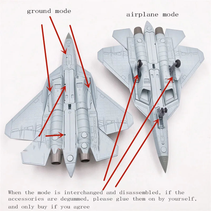 JASON TUTU 1/100 Scale Russian Su 57 fighter stealth aircraft model Su-57 Plane Model Drop shipping