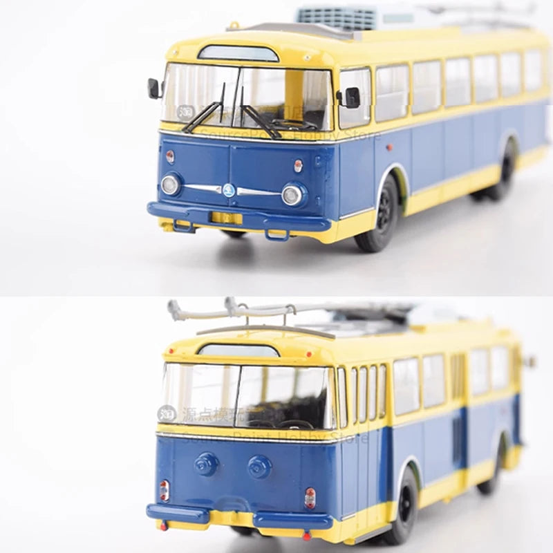 Skoda 9TR Diecast Trackless Tram Bus Model