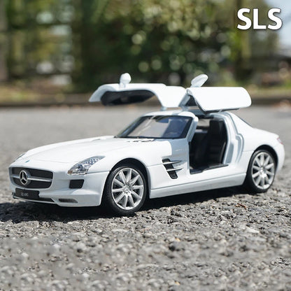 WELLY 1:24 Mercedes-Benz SLS AMG Diecast Model Car