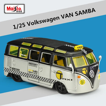 Maisto 1:24 Volkswagen Samba Bus Diecast Model