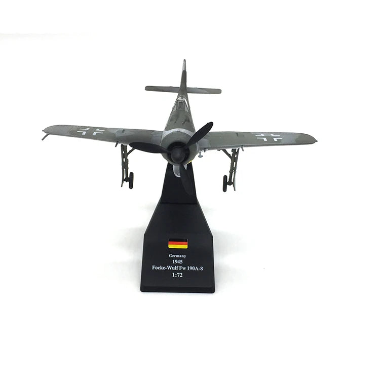 JASON TUTU 1/72 Scale (Focke-Wulf)Fw-190 Fighter Alloy Military Aircraft Model Diecast Metal Model Plane Drop shipping