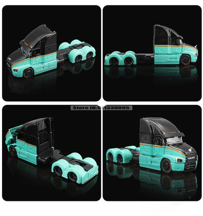 Maisto 1:64 Mack Anthem Design Tow & Go Die-Cast Truck & Trailer