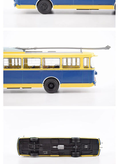 Skoda 9TR Diecast Trackless Tram Bus Model
