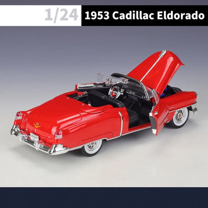 WELLY 1:24 Cadillac Eldorado 1953 Alloy Car Diecast Model Model Car