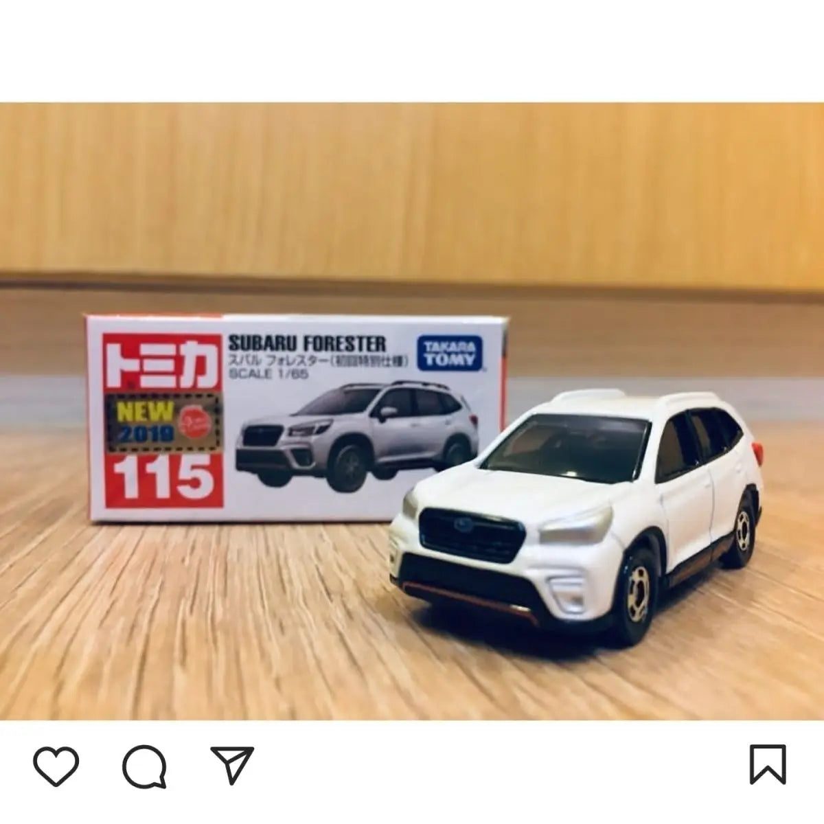 TOMY Subaru Forester 1:64 Diecast Alloy Model Car