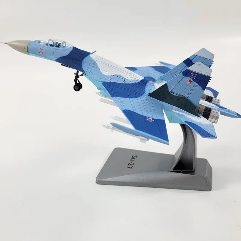 JASON TUTU 1/100 Scale Su35 Alloy Model Russian Fighter SU-35 Aircraft Model Plane Drop Shipping