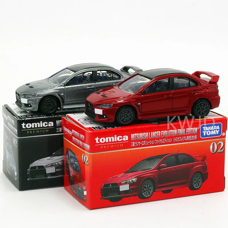 TOMY Mitsubishi Lancer Evolution X (Evo X) JDM 1:64 Diecast Model Car by Maisto