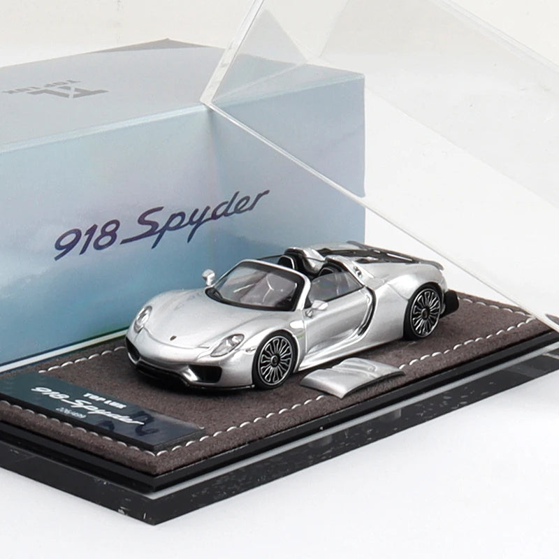 TOP LUX 1:64 Porsche 918 Spyder Diecast Model Car by WELLY