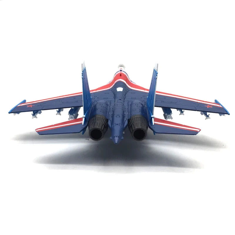 JASON TUTU 1/100 Scale Su35 Alloy Model Russian Fighter SU-35 Aircraft Model Plane Drop Shipping