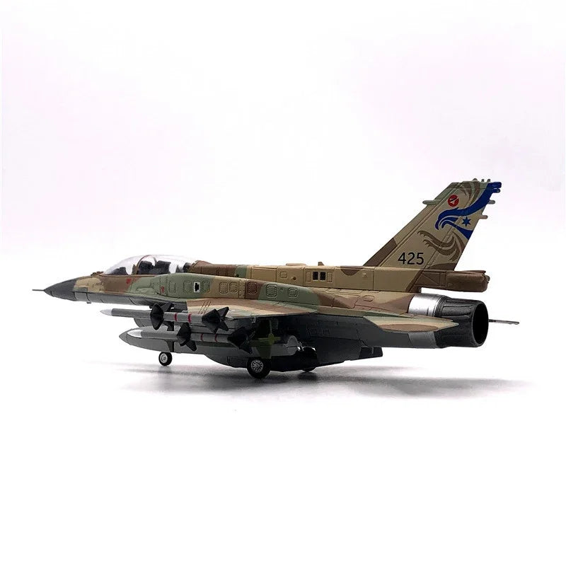 F16I Israel Air Force Fighter Aircraft Diecast Collectible Model
