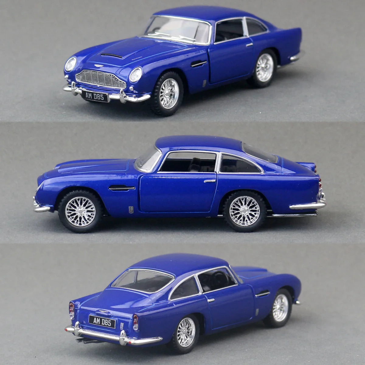 DB5 007 Supercar Alloy Diecast Model Car Premium Collectible Model by WELLY