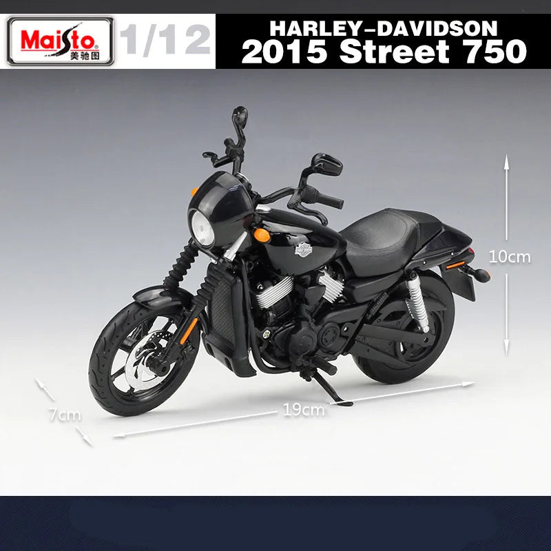 Maisto 1:12 Harley-Davidson 2015 Street 750 Diecast Motorcycle Model