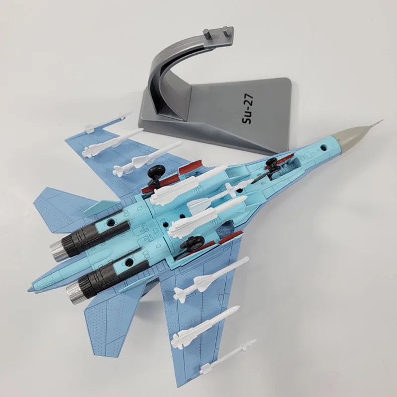 JASON TUTU 1/100 Scale Su35 Alloy Model Russian Fighter SU-35 Aircraft Model Plane Drop Shipping