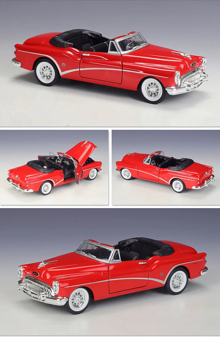 WELLY 1:24 Buick Skylark 1953 Alloy Car Diecasts & Toy Vehicles Car Model Miniature Scale Model Car Toy For Children
