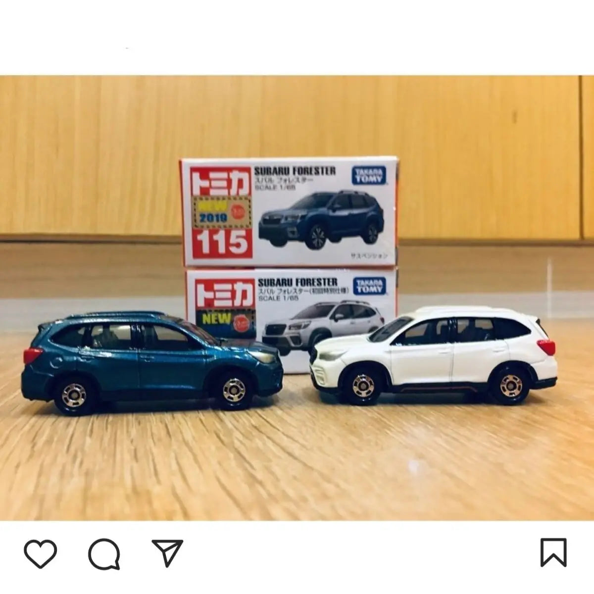 TOMY Subaru Forester 1:64 Diecast Alloy Model Car