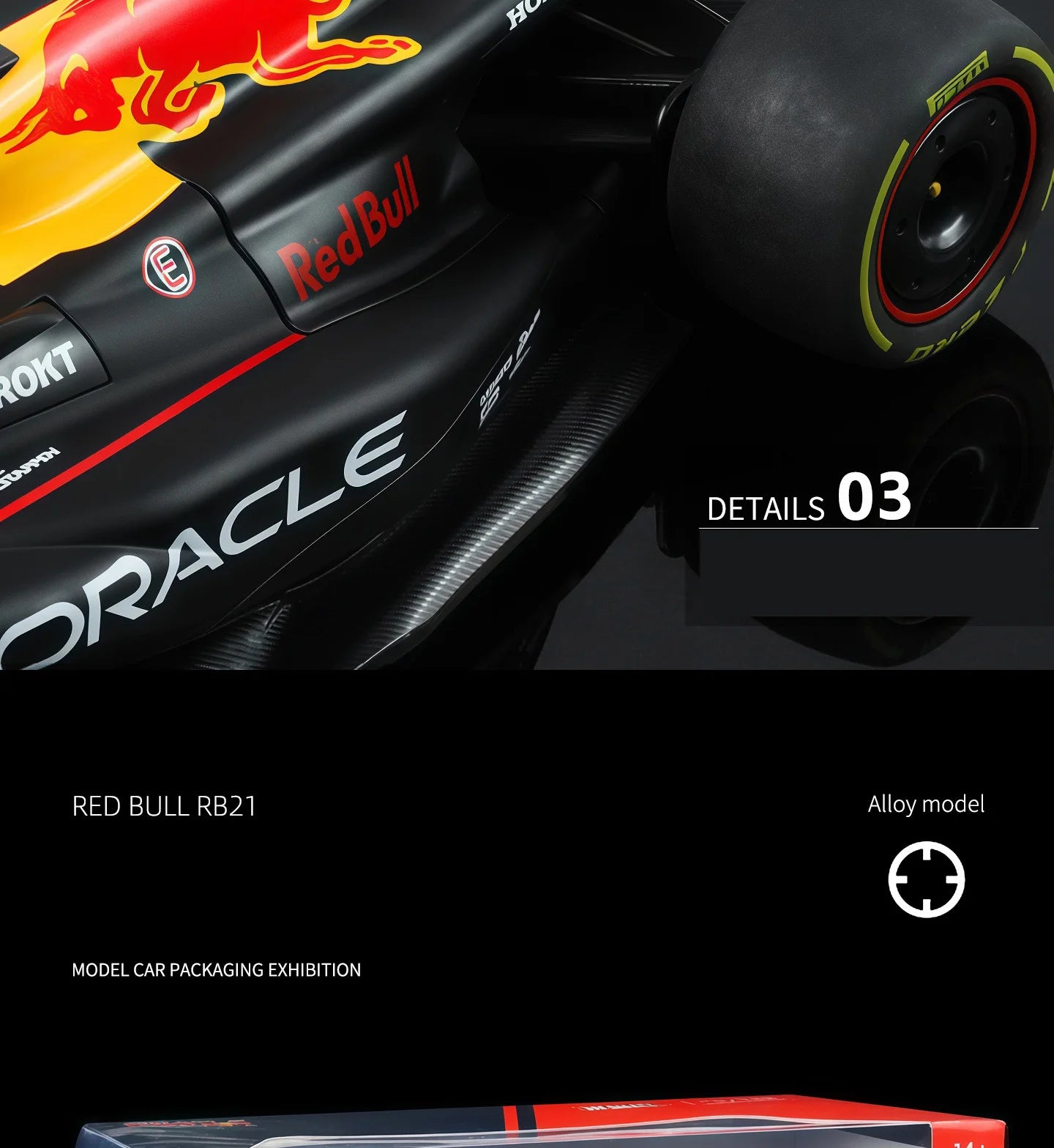 Red Bull Racing RB19 Formula 1 Diecast Model Car