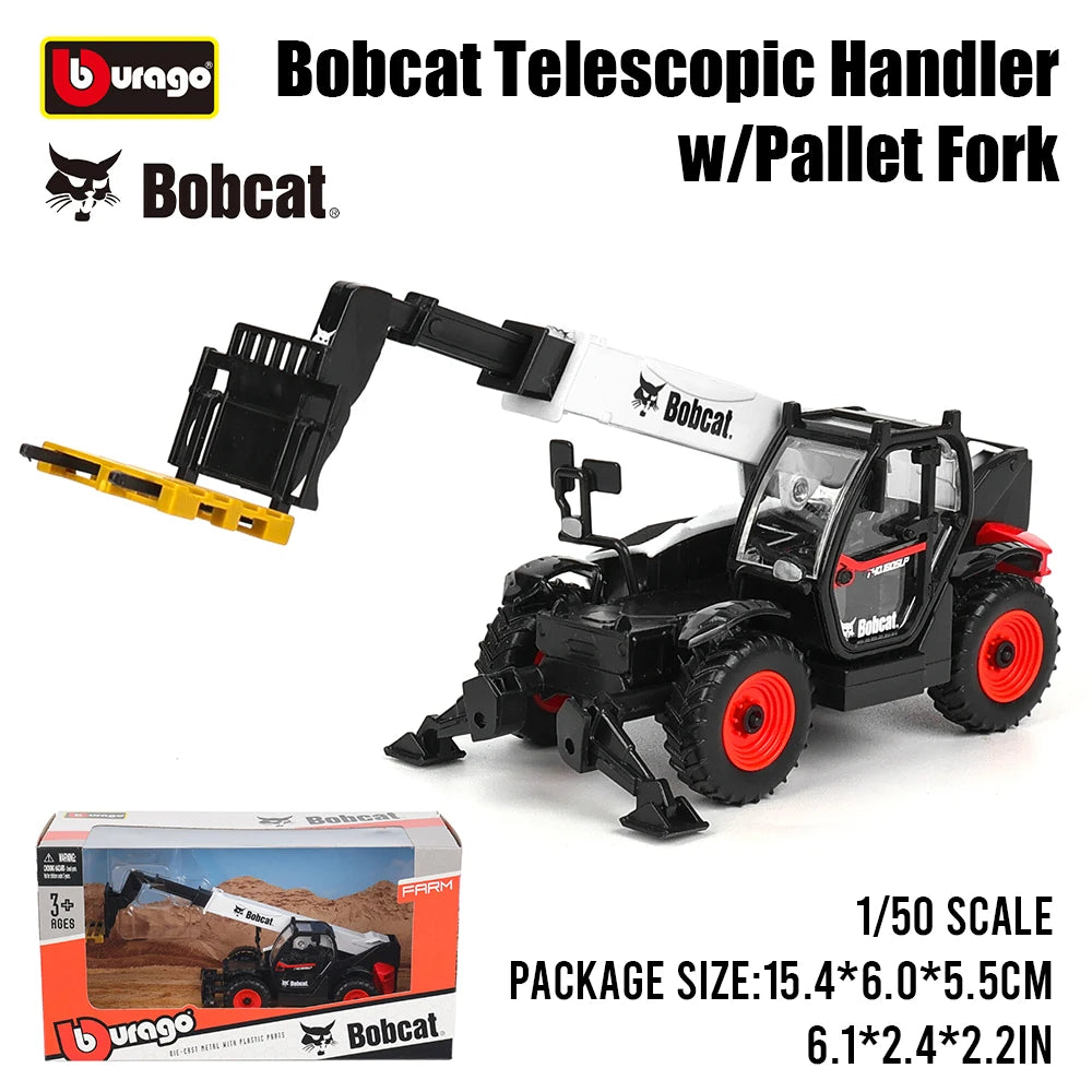 BBURAGO Diecast Construction Vehicle Models