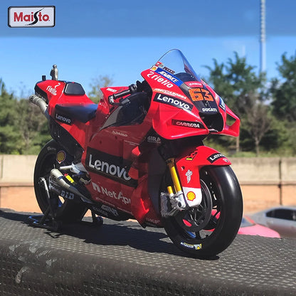 Maisto 1:6 Ducati Desmosedici GP #63 Diecast Motorcycle Model