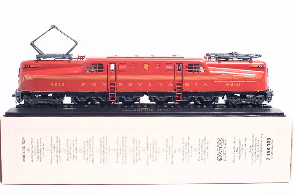 Atlas Class GG1 4910 (1941) TRAIN 1/87 Diecast Model