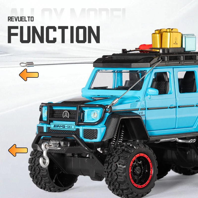 G63 6X6 Adventure Edition Diecast Alloy Car Model