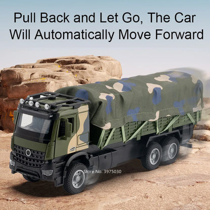 Military Transport Truck Diecast Collectible Model