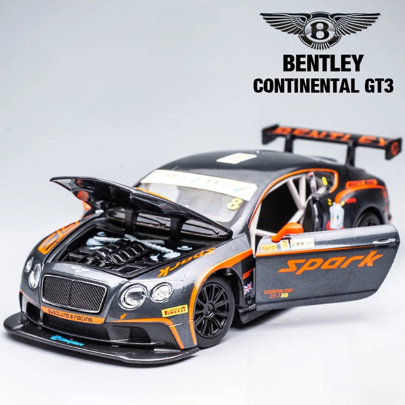Bentley Continental GT3 Alloy Diecast Car Model