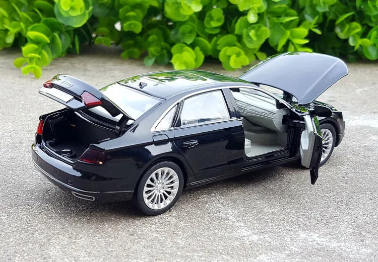 Audi A8 Luxury Sedan Diecast Model Car with Sound & Light – 1:32 Scale