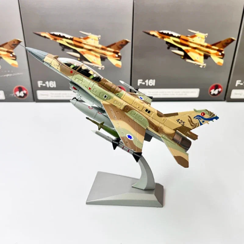 F16I Israel Air Force Fighter Aircraft Diecast Collectible Model
