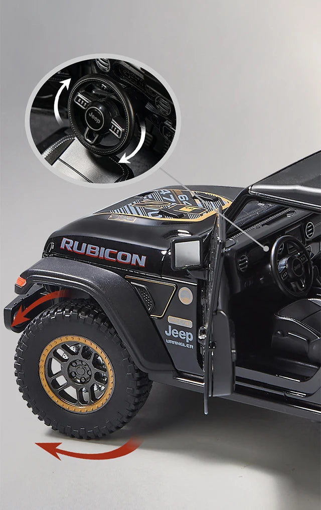 Jeep Wrangler Rubicon 20th Alloy Diecast Vehicle