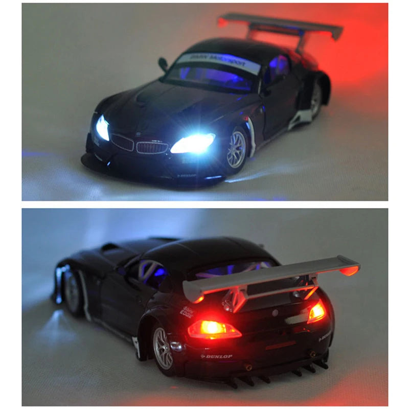 BMW Z4 GT3 M4 BMW M6 Racing Diecast Model Car (1:24 Scale)