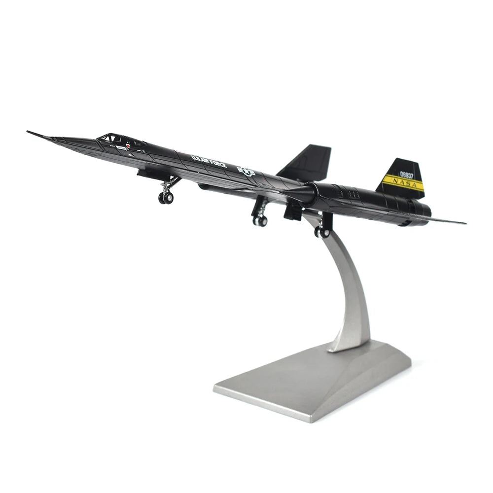 JASON TUTU 1/144 Scale Alloy Model Diecast fighter SR-71 lockheed Blackbird  Aircraft Model Plane DropShippg