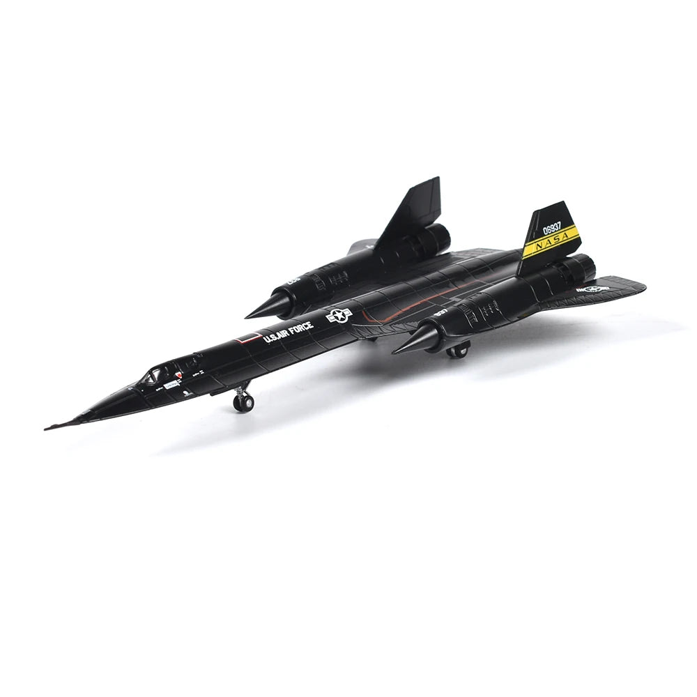 JASON TUTU 1/144 Scale Alloy Model Diecast fighter SR-71 lockheed Blackbird  Aircraft Model Plane DropShippg