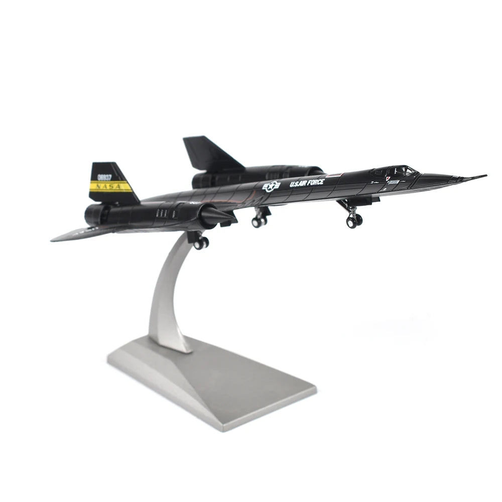 JASON TUTU 1/144 Scale Alloy Model Diecast fighter SR-71 lockheed Blackbird  Aircraft Model Plane DropShippg