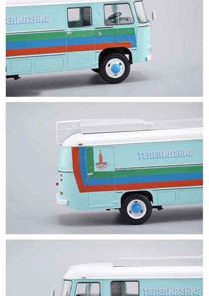 MODEL RTR PAZ-3916 PVS-4 1:43 Moscow Olympics Die-Cast Model