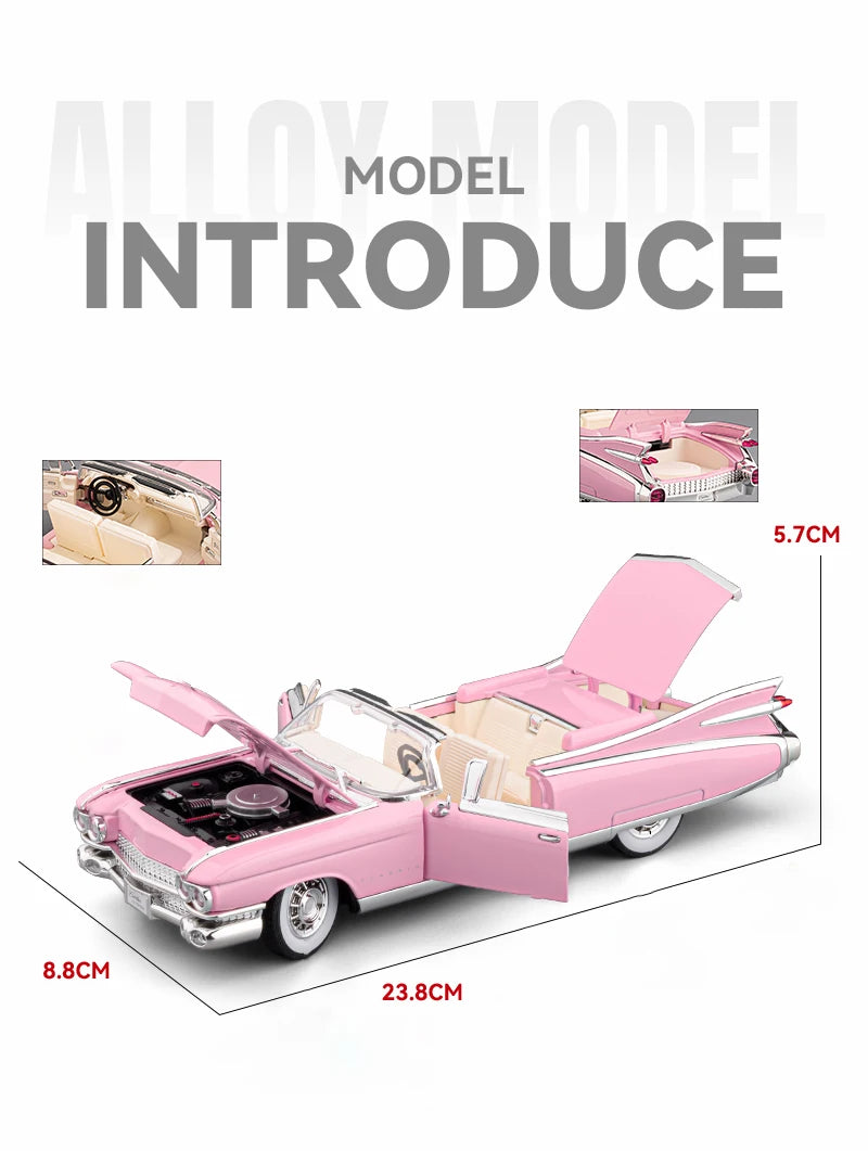 Eldorado Biarritz Series 62 Alloy Diecast Model Car
