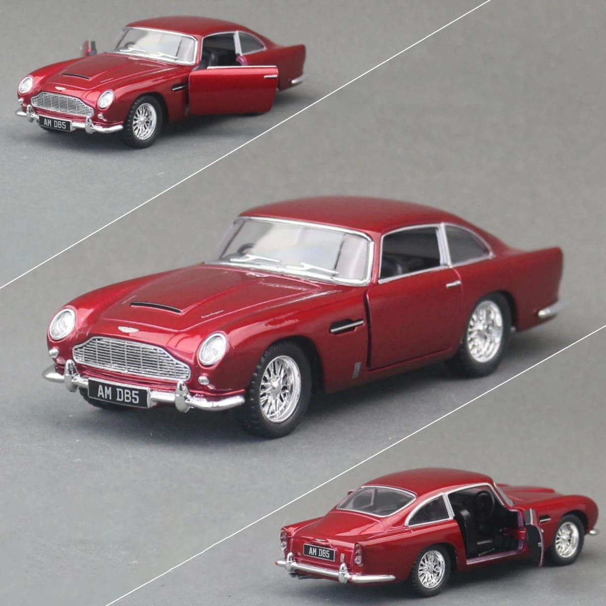 DB5 007 Supercar Alloy Diecast Model Car Premium Collectible Model by WELLY