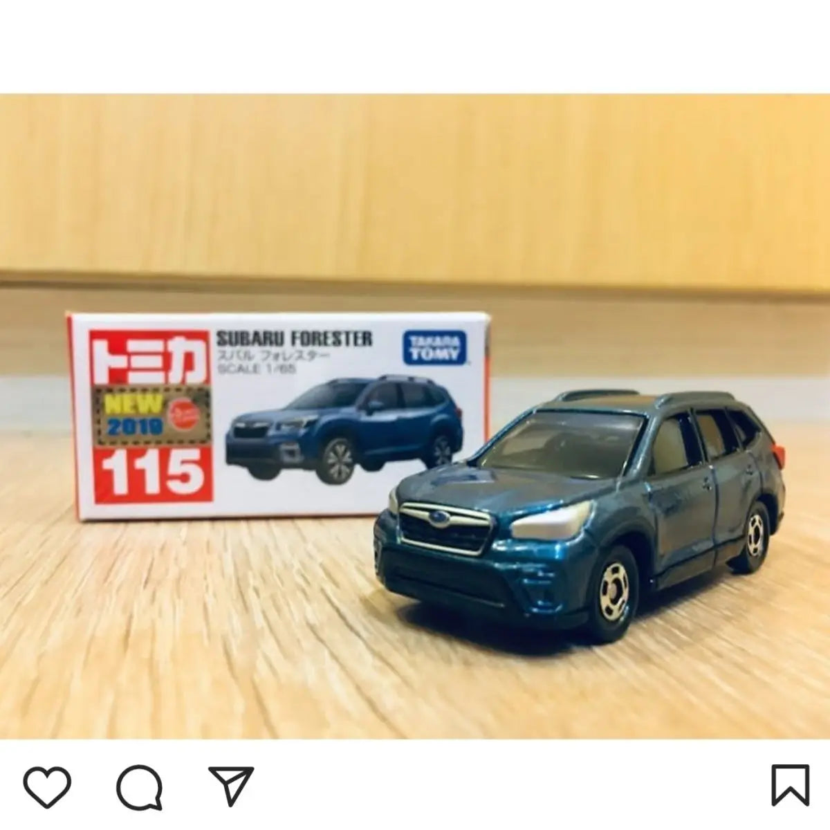 TOMY Subaru Forester 1:64 Diecast Alloy Model Car