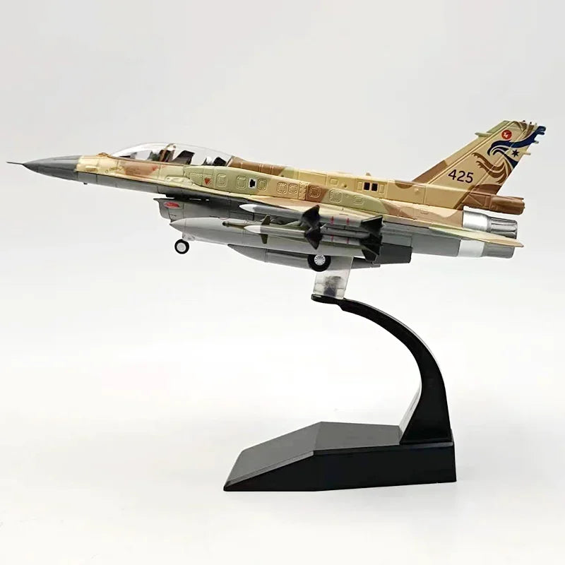 F16I Israel Air Force Fighter Aircraft Diecast Collectible Model