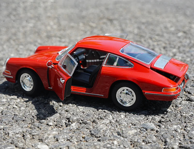 WELLY 1:24 Porsche 911 1964 Alloy Car Model Diecasts & Toy Vehicles Car Model Miniature Scale Model Car Toy For Children