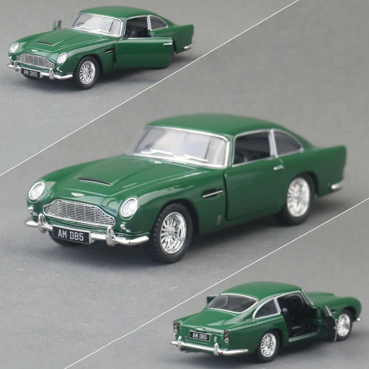 DB5 007 Supercar Alloy Diecast Model Car Premium Collectible Model by WELLY