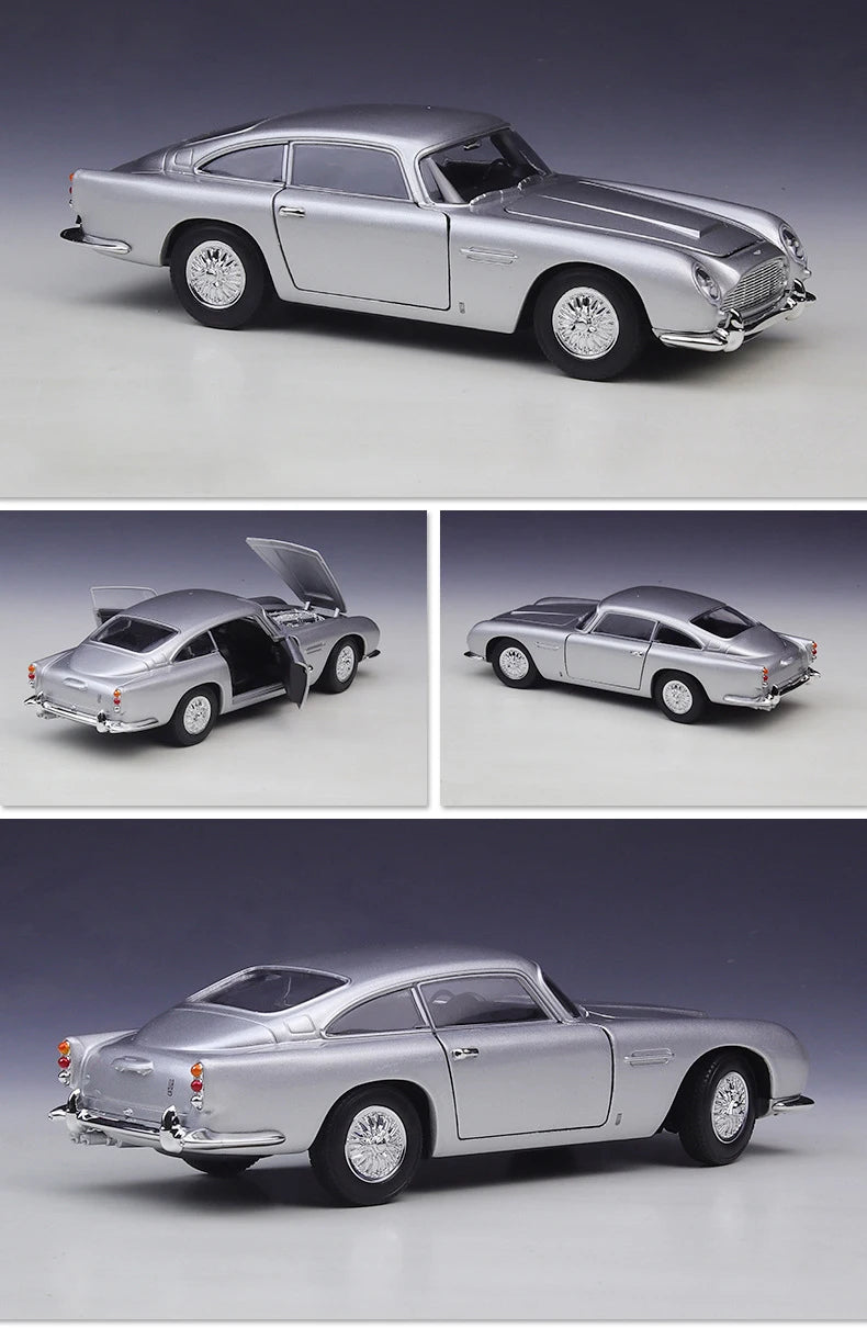 WELLY 1:24 Aston Martin DB5 Alloy Car Diecasts & Toy Vehicles Car Model Miniature Scale Model Car Toy For Children
