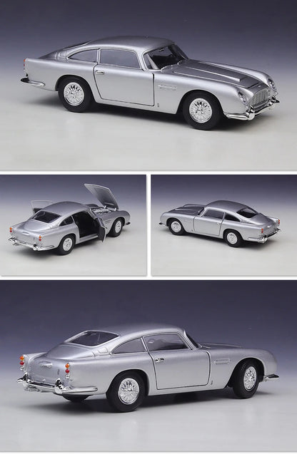WELLY 1:24 Aston Martin DB5 Alloy Car Diecasts & Toy Vehicles Car Model Miniature Scale Model Car Toy For Children