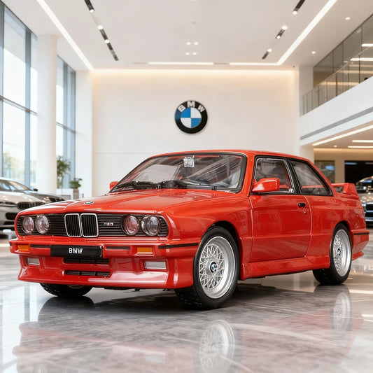 Bburago 1:24 BMW M3 E30 1988 Alloy Car Diecasts & Toy Vehicles Car Model Miniature Scale Model Car For Children