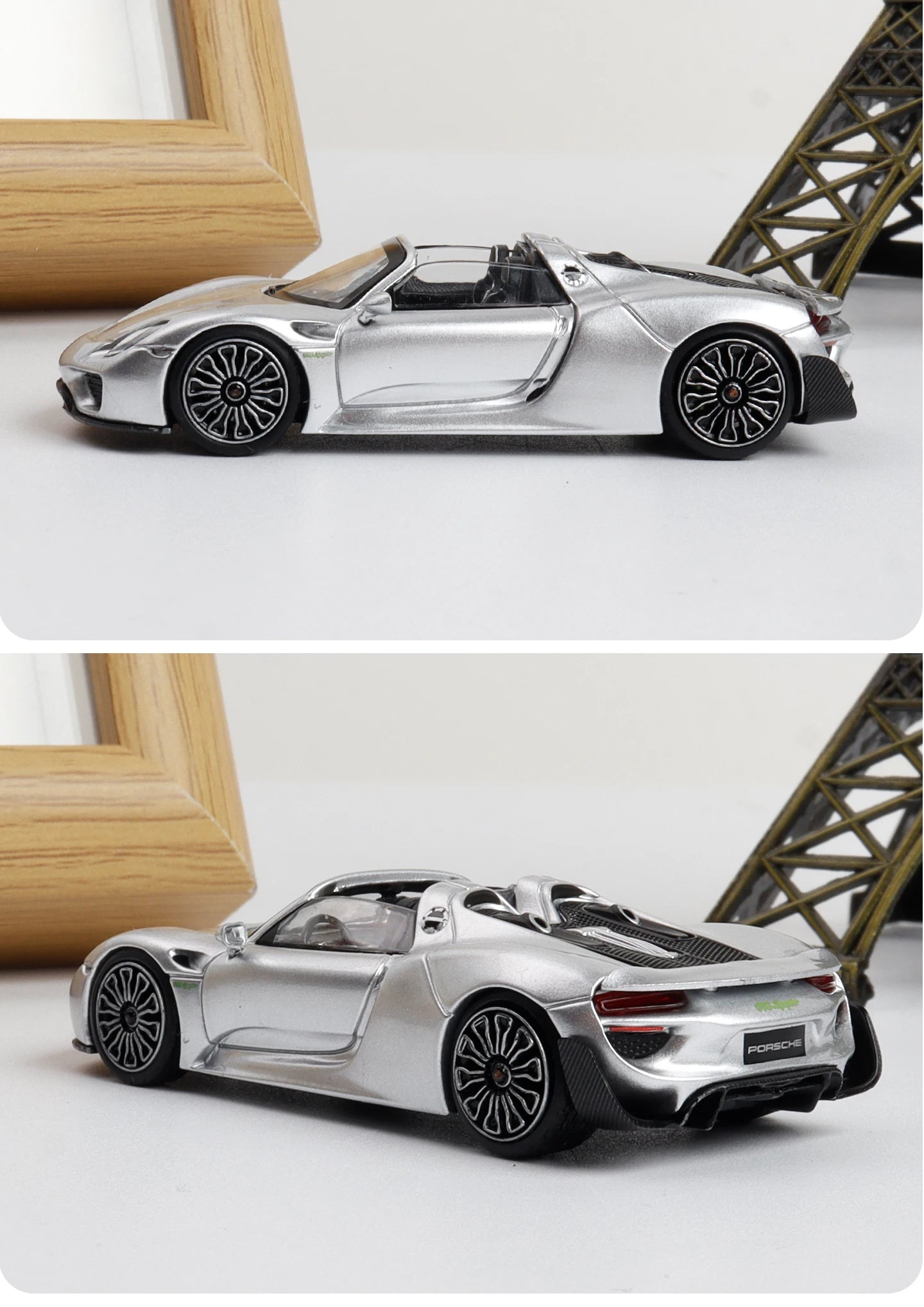 TOP LUX 1:64 Porsche 918 Spyder Diecast Model Car by WELLY